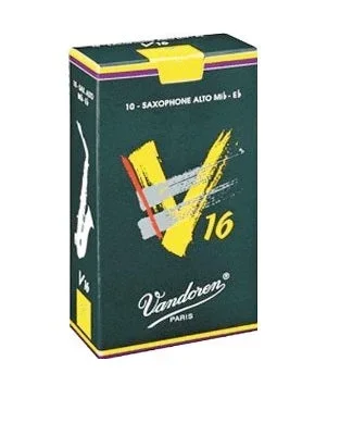 10-Pack of Vandoren 5 Alto Saxophone V16 Reeds