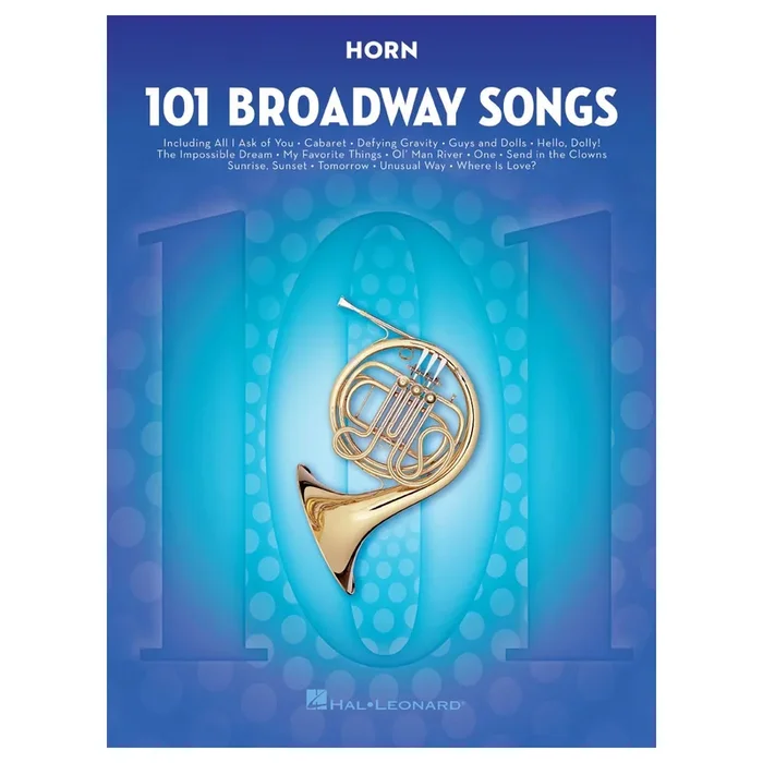 101 Broadway Songs for Horn
