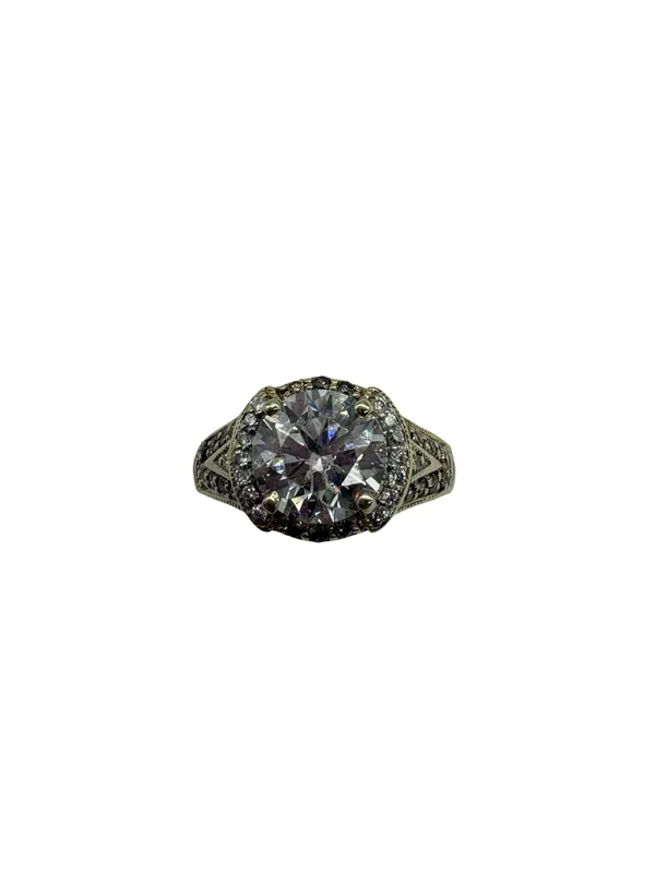 14K Gold 2.5CTW Lab Created Diamond