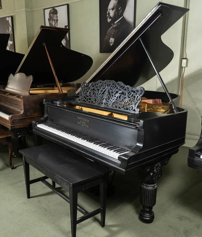 1898 Steinway Model A Grand Piano | Satin Ebony | Used | Restored