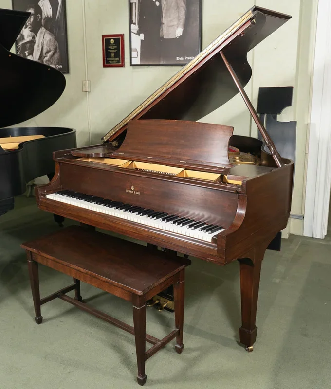1935 Steinway Model S Grand Piano | Satin Mahogany | Restored