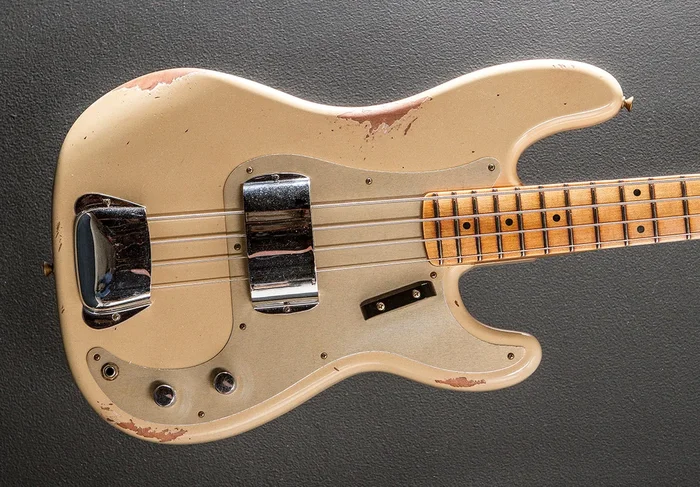 1958 Relic Precision Bass – Desert Sand