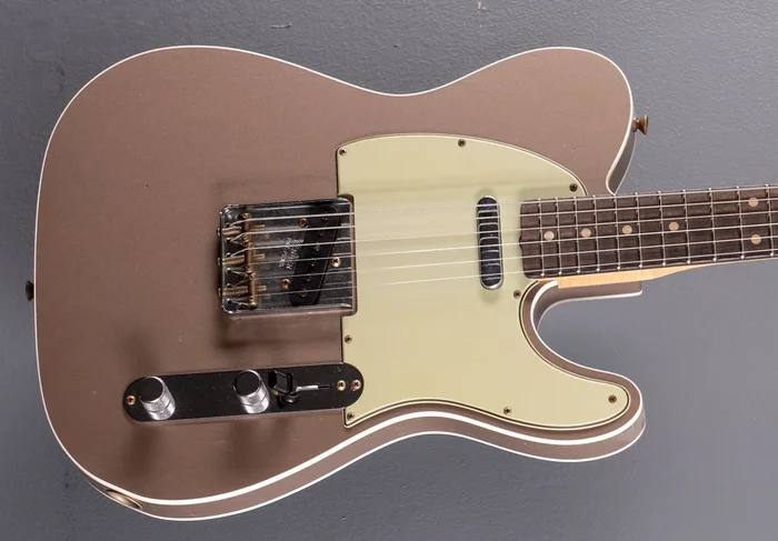 1960 Journeyman Relic Tele Custom – Shoreline Gold