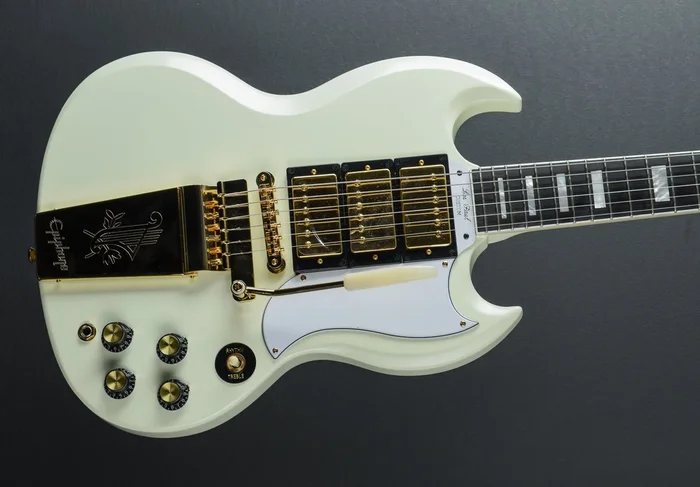 1963 Les Paul SG Custom w/Maestro Vibrola – Classic White