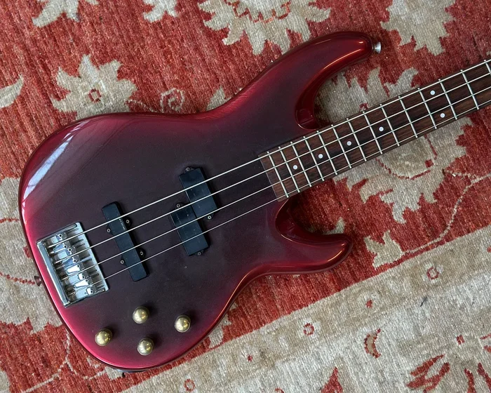 1988 Fender Precision Bass Lyte – Red Pearl Burst