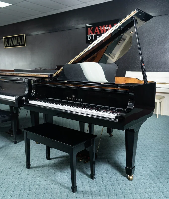 1999 Young Chang TG150 4’11” Grand Piano | Polished Ebony | Used