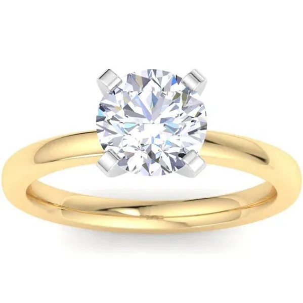 2 Carat Lab Diamond Solitaire Ring