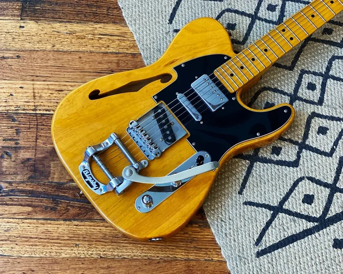 2006 Fender TN-SPL Thinline Telecaster Special w/ Bigsby & Wilkinson Roller Bridge