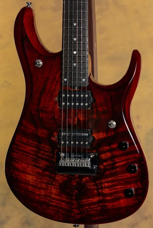 2015 Ernie Ball Music Man BFR Petrucci Island Burst Koa