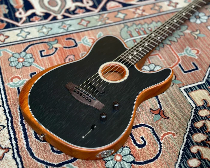 2021 Fender Acoustasonic Player Telecaster – Brushed Black