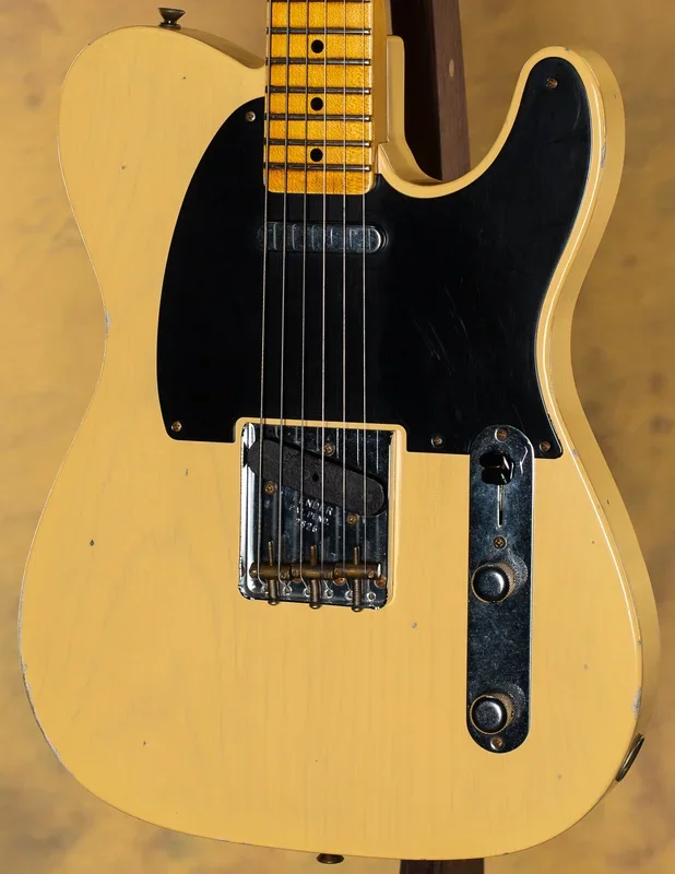 2022 Fender Custom Shop Willcutt Exclusive 4/54 Blackguard Telecaster Relic Blonde 10/56 “V”