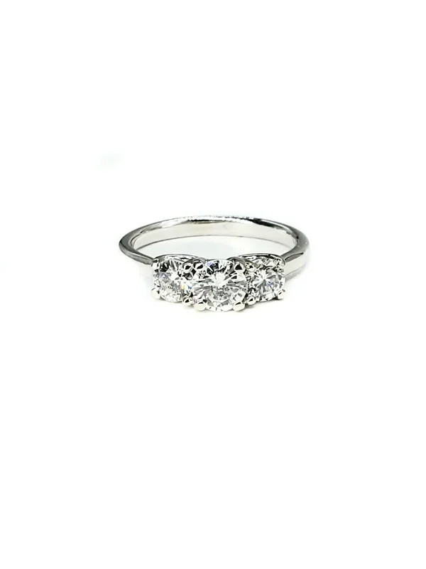 3 Stone Diamond Ring 1.20ct