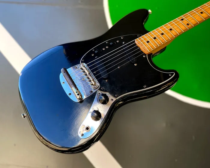 ’76 Fender Mustang w/ Rare Maple Neck
