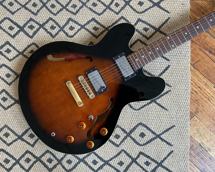 ’96 Epiphone ES-335 Dot Inlays w/ SKB Case – MIK