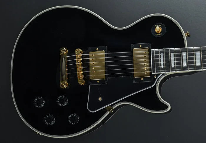 “Inspired by Gibson Custom” Les Paul Custom – Ebony