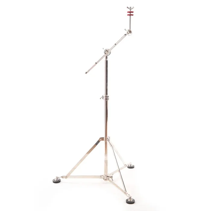 A&F Drum Co. Single Braced Boom Cymbal Stand Nickel