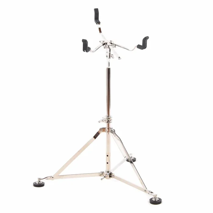 A&F Drum Co. Standard Single Braced Snare Stand Nickel (Holds 10-16″)