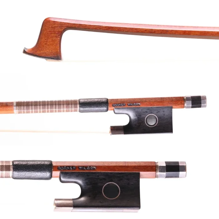 A Beautiful Ex-Hill Garner Wilson Viola Bow, Black Pearl.
