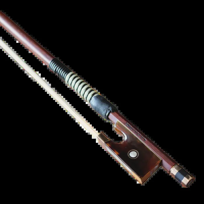 A.R. Bultitude Gold Mounted Violin Bow with Tortoiseshell Frog