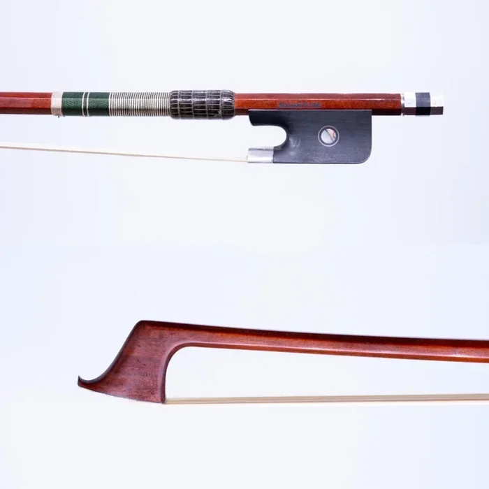 A Silver Mounted Cello Bow From William Harris Lee