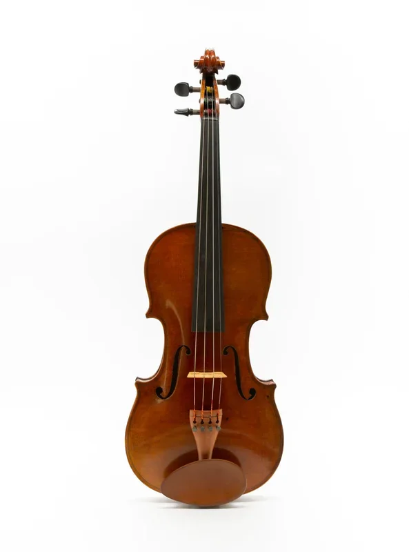 A Violin, Labeled “Edward White, 2015”