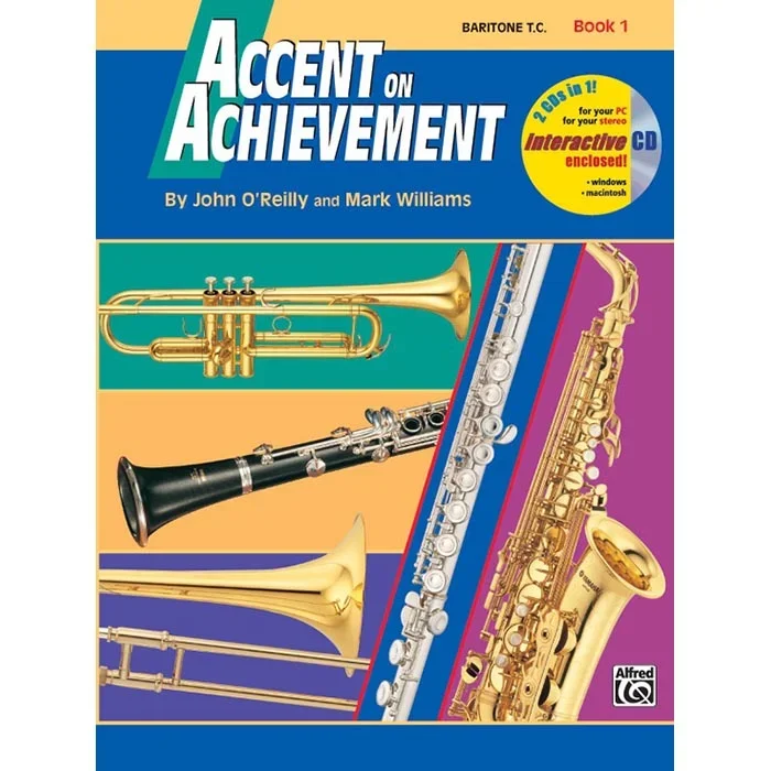 Accent On Achievement – Baritone T.C. Book 1