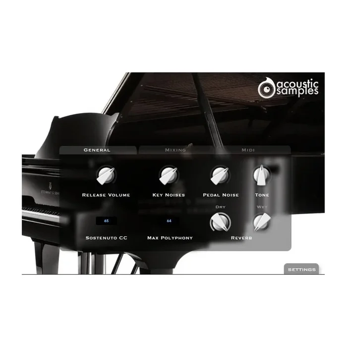 Acousticsamples AcademicGrand Virtual Instrument