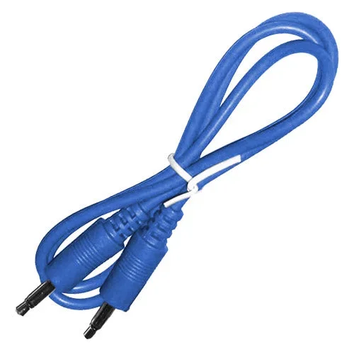 Ad Infinitum 3.5mm Color Patch Cable – Blue – 24″