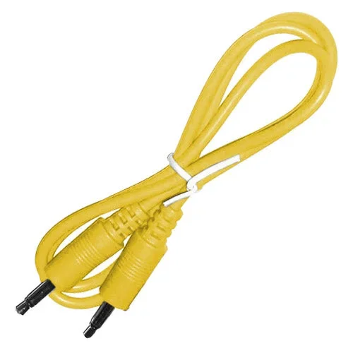 Ad Infinitum 3.5mm Color Patch Cable – Yellow – 24″