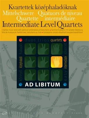 Ad Libitum Intermediate Level Quartets (EMB)