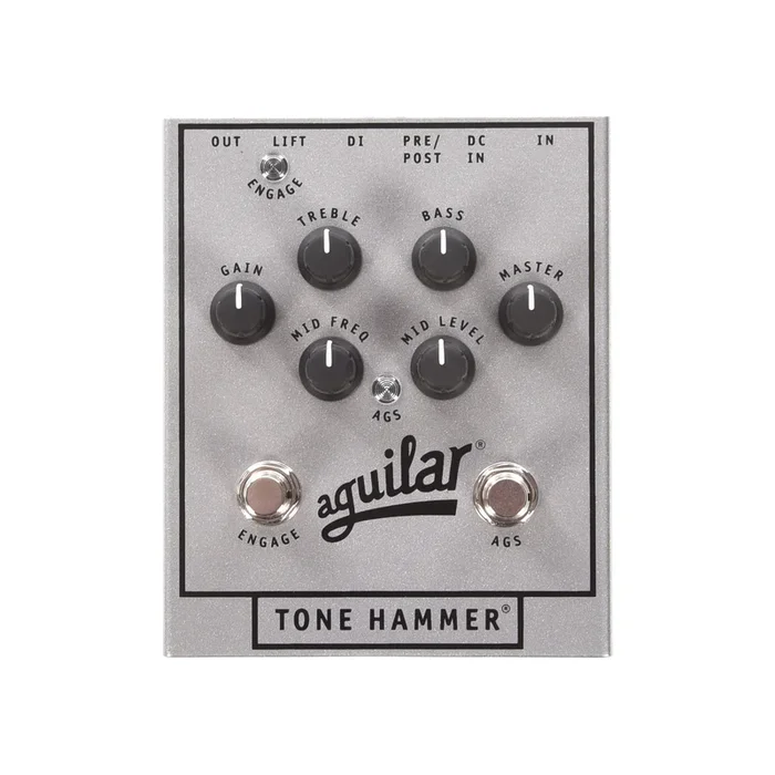Aguilar 25th Silver Anniversary Edition Tone Hammer Preamp/D.I.