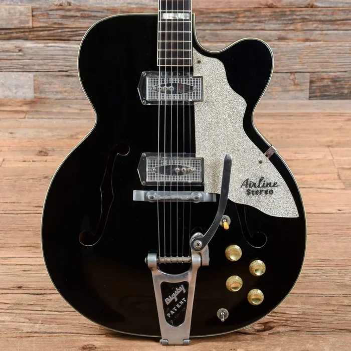 Airline Stereo Guitar Black 1960
