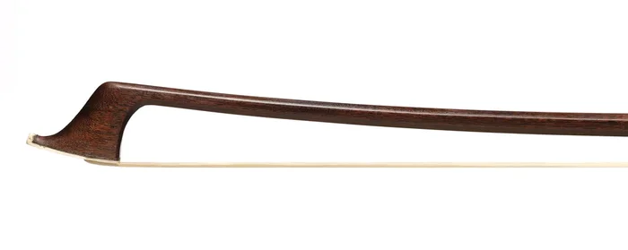 Albert MASTERMAN cello bow, ebony and silver, Los Angeles, USA, circa 1937