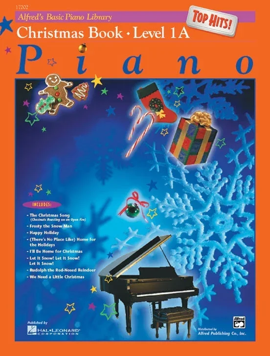 Alfred – Basic Piano Library – Christmas Book – Level 1A