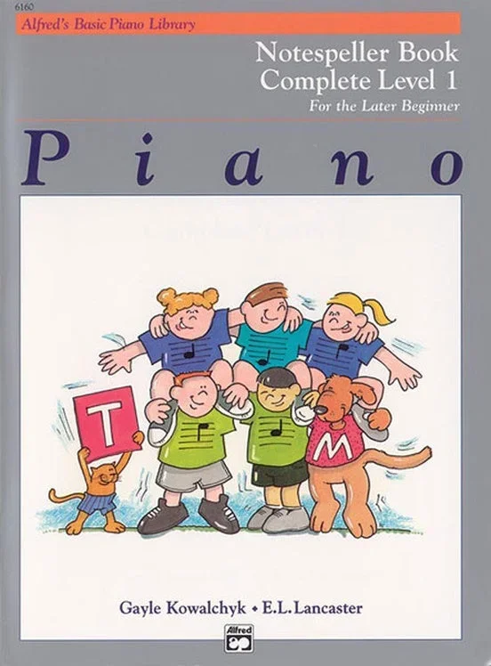 Alfred – Basic Piano Library – Complete Notespeller – Level 1