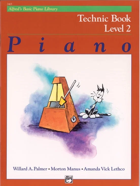 Alfred – Basic Piano Library – Technic Book – Level 2