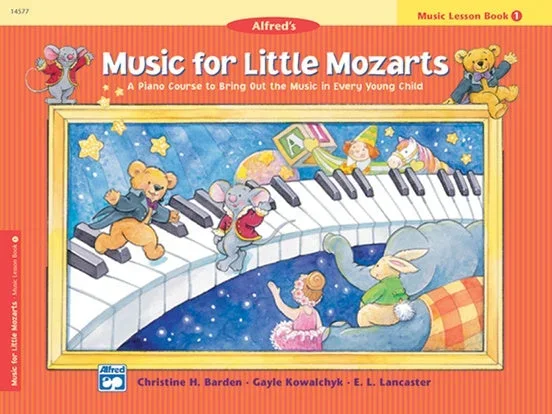 Alfred – Music for Little Mozarts – Music Lesson Book – 1