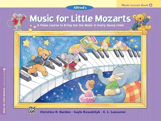 Alfred – Music for Little Mozarts – Music Lesson Book – 4