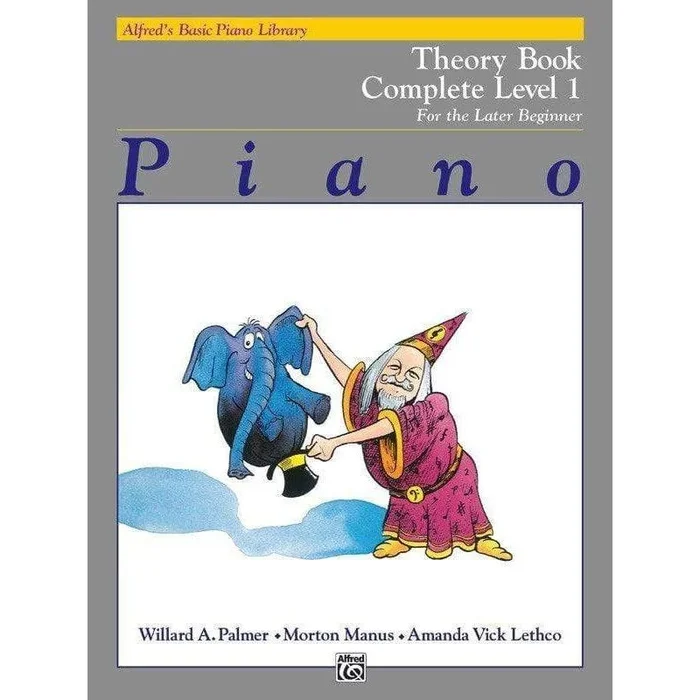 Alfred’s Basic Piano Library: Theory Book Complete 1