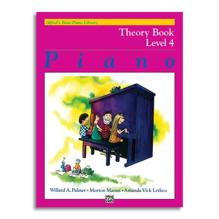 Alfred’s Basic Piano Library Theory Book Level 4