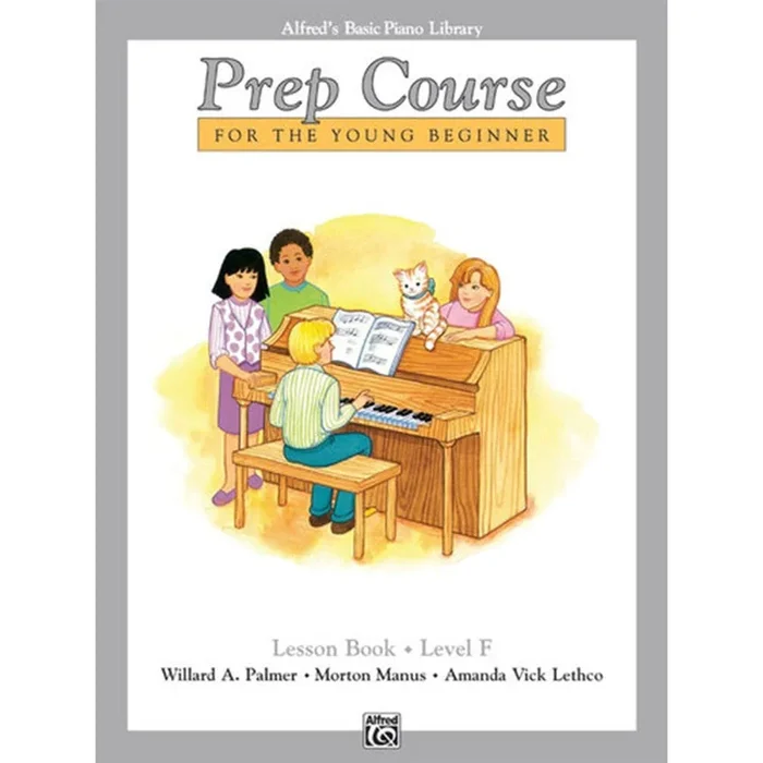 Alfred’s Basic Piano Prep Course Lesson Book Level F