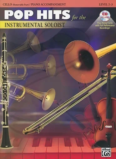 Alfred Music: (collection) Pop Hits for the Instrumental Soloist (cello)(CD)