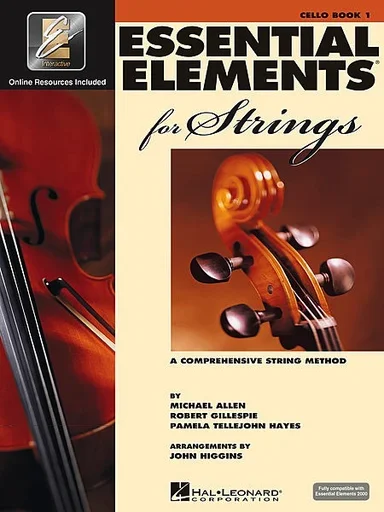Allen, Gillespie, & Hayes: Essential Elements Interactive, Bk.1 (cello, online resources included)