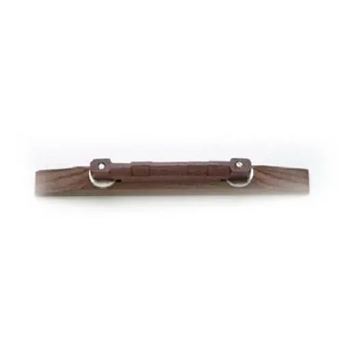 Allparts GB-0501 Compensated Bridge and Base for Archtop Rosewood/Nickel