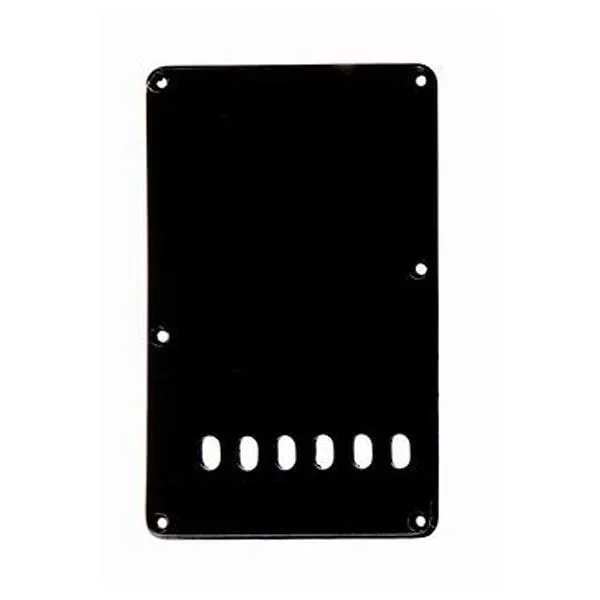 Allparts Spring Cover Black 1-Ply