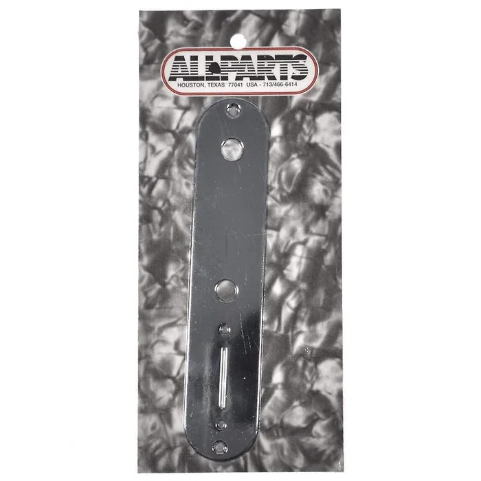Allparts Telecaster Control Plate – Chrome