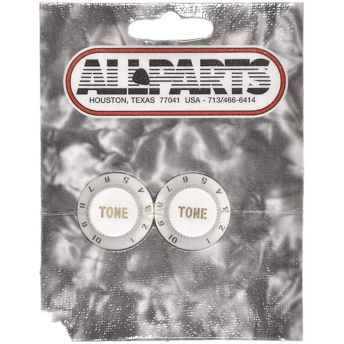 Allparts Tone Knobs – White