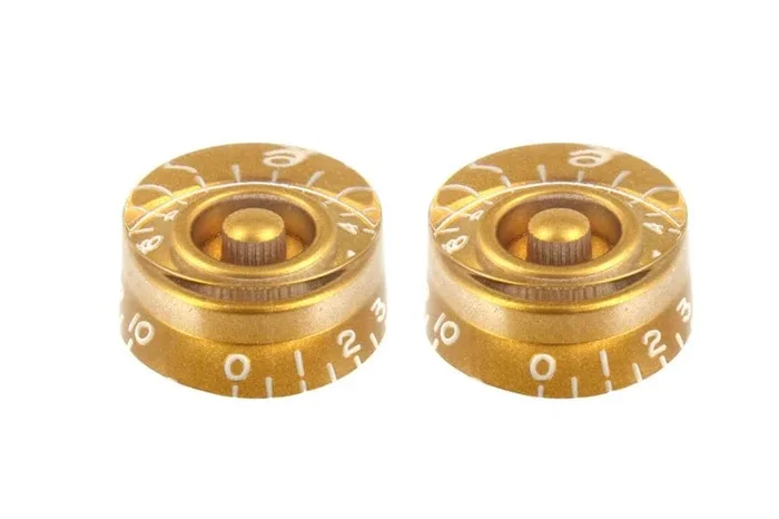 Allparts Vintage-style Gold Speed Knobs Set