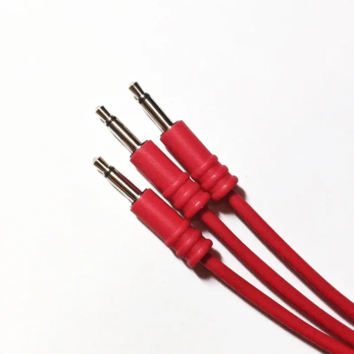 ALM Busy Circuits 90cm Red Patch Cables – Pack of 3