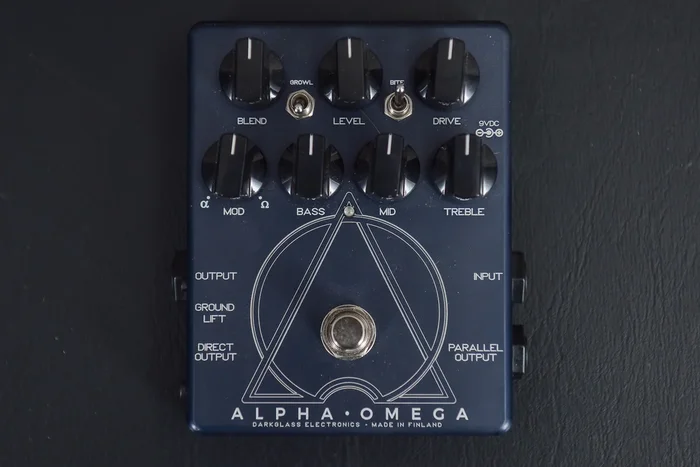 Alpha Omega Dual Bass Preamp/OD Pedal